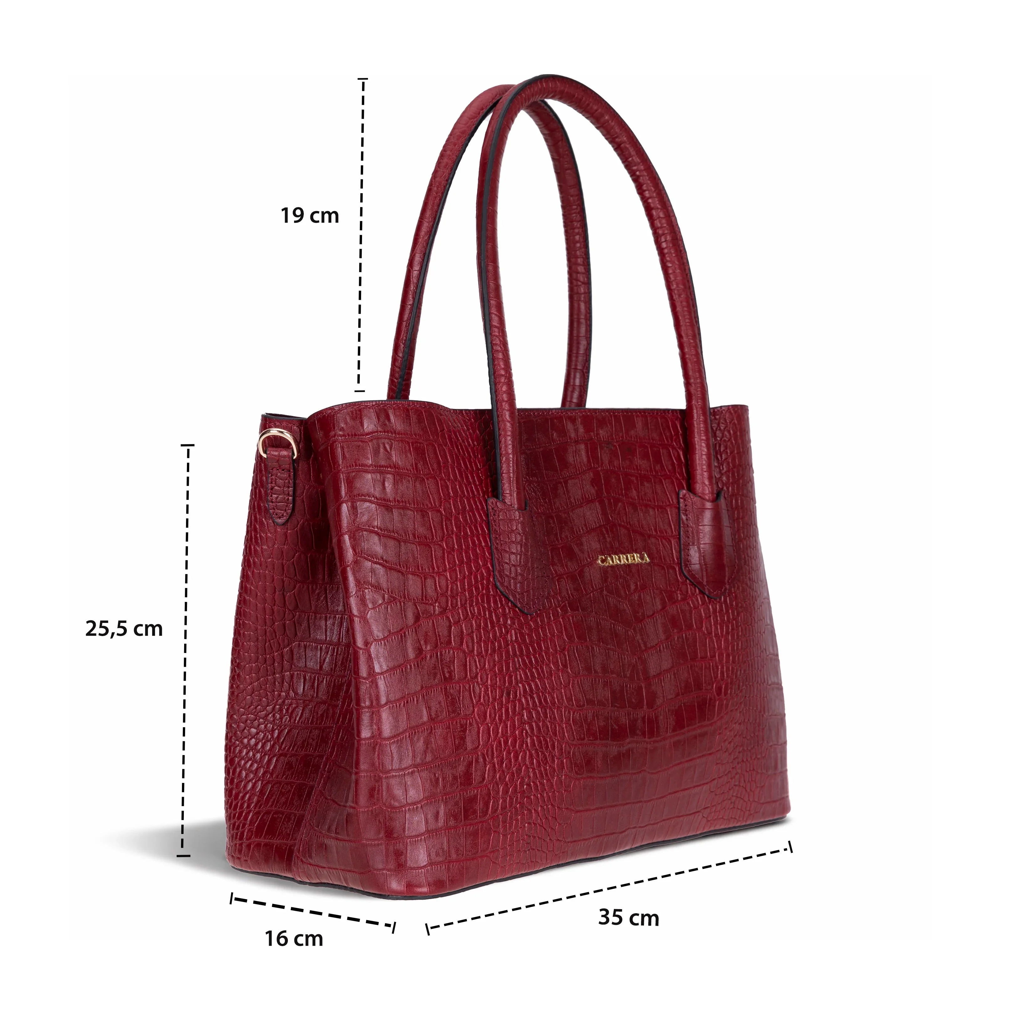 Carrera Novelya Women’s Leather Bag – Full-Grain Calf Leather Top Handle Bag for Elevated Everyday Carry | Minimal & Handcrafted