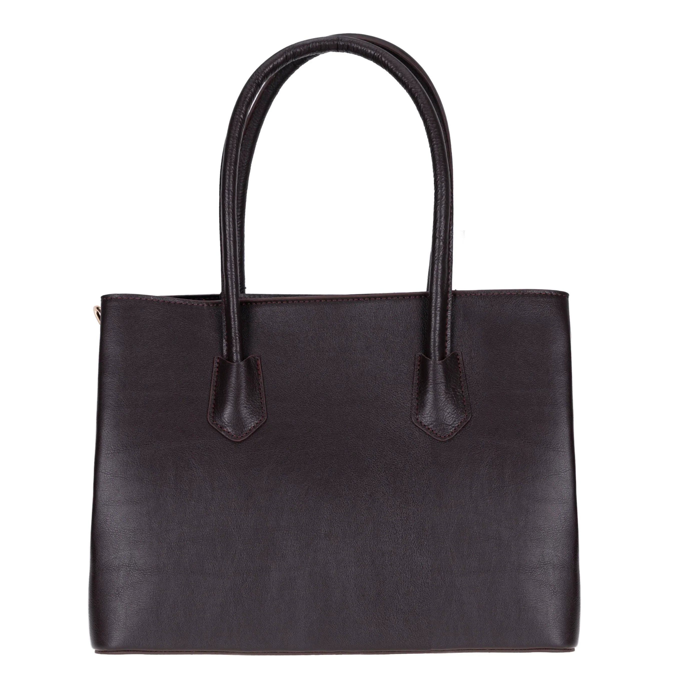 Carrera Novelya Women’s Leather Bag – Full-Grain Calf Leather Top Handle Bag for Elevated Everyday Carry | Minimal & Handcrafted