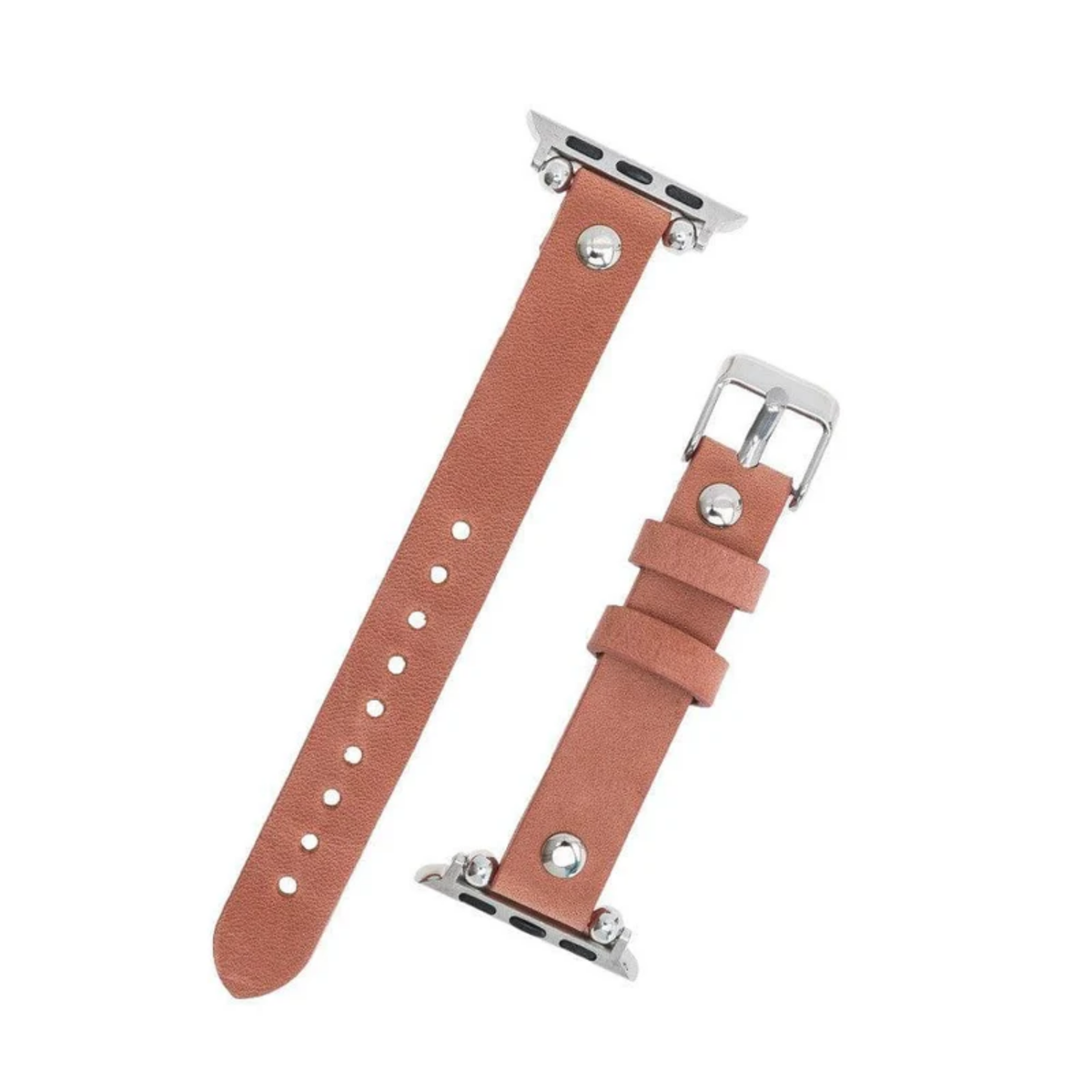 Apple Watch Dusty Rose Leather Strap - Detroit