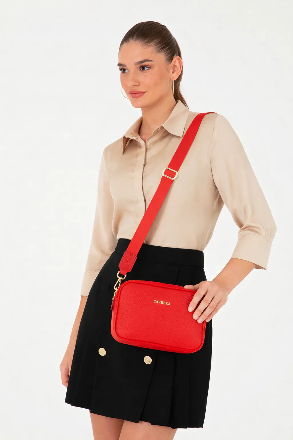 Carrera Morienna Women’s Leather Bag – Floater Leather Women’s Shoulder Bag for Everyday Elegance | Minimal & Handcrafted