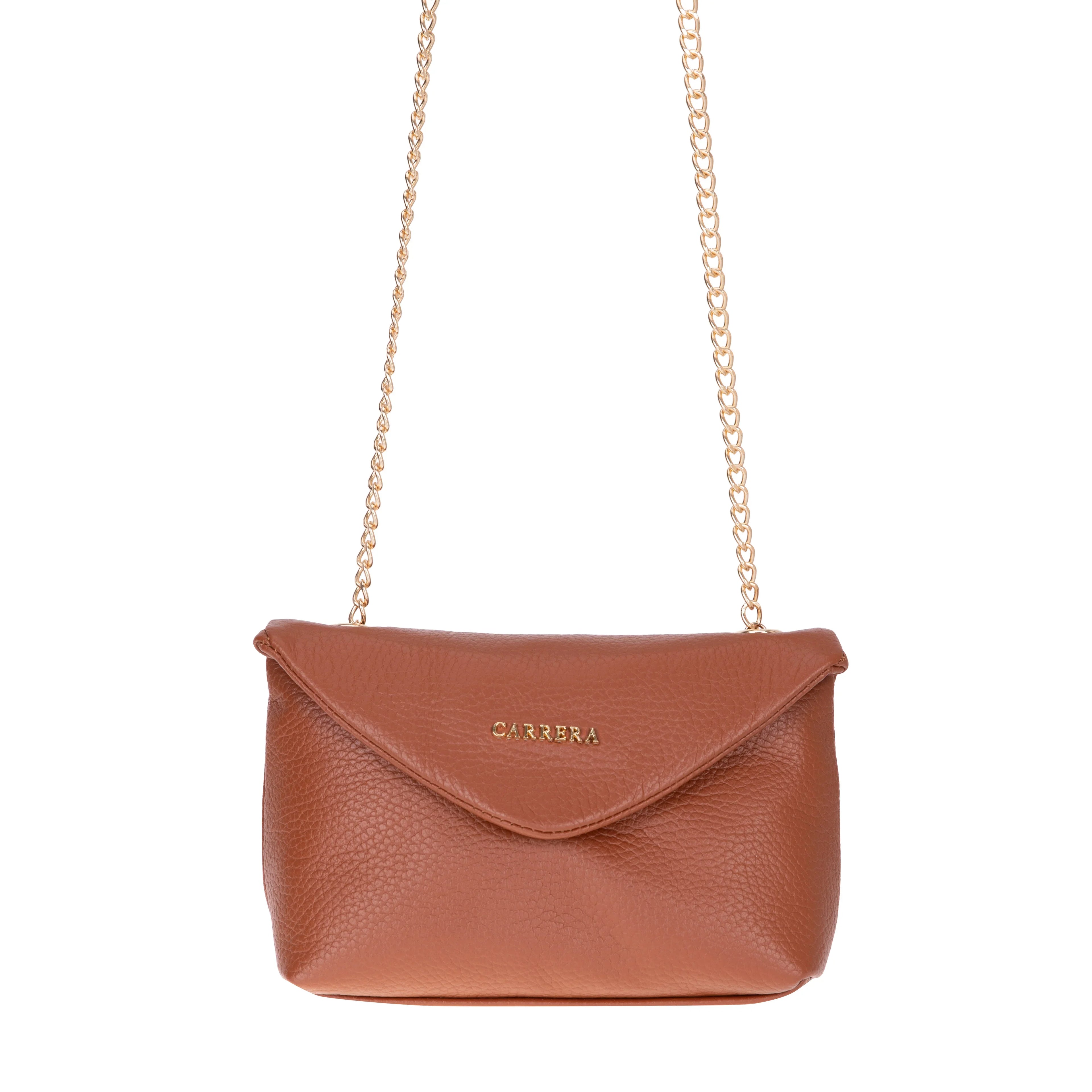 Carrera Lunera Women’s Leather Bag – Floater Leather Women’s Shoulder & Crossbody Bag with Chain Strap for Everyday Elegance | Minimal & Handcrafted
