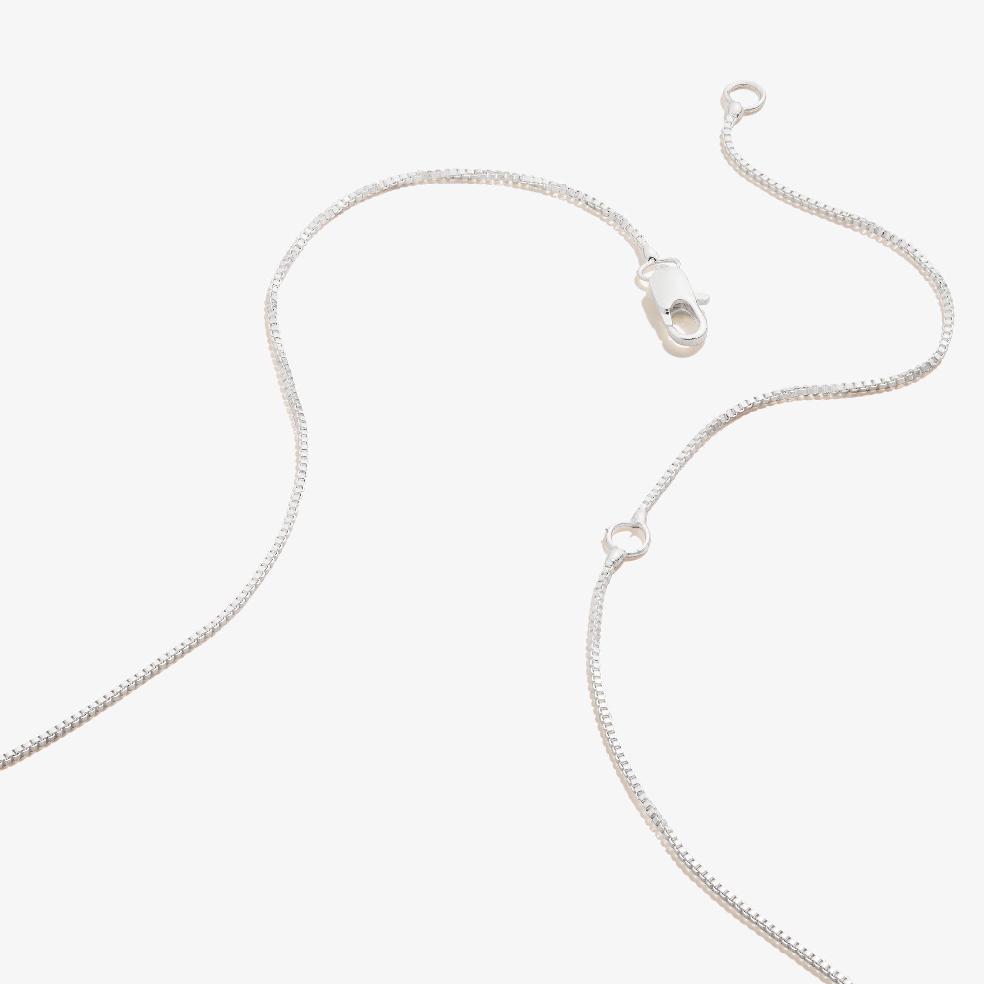 Slider Tag Heart Charm Necklace, 21&