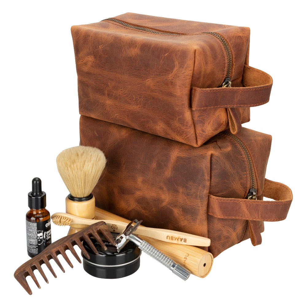 Eve Leather Dopp Kit, X Large