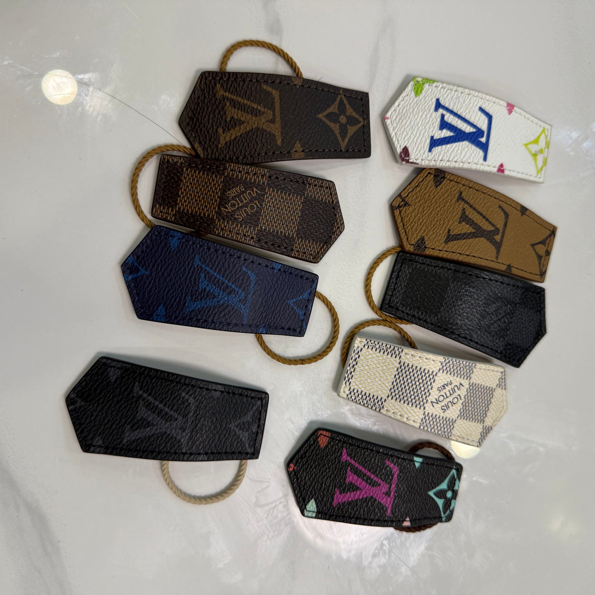 Recycled Louis Vuitton Hair Clip ā Upcycled Luxury Accessory