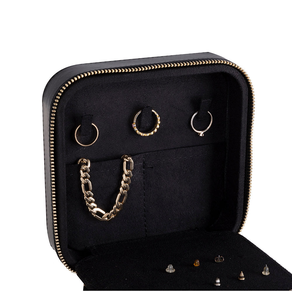 Amanda Leather Jewelry Box, Large