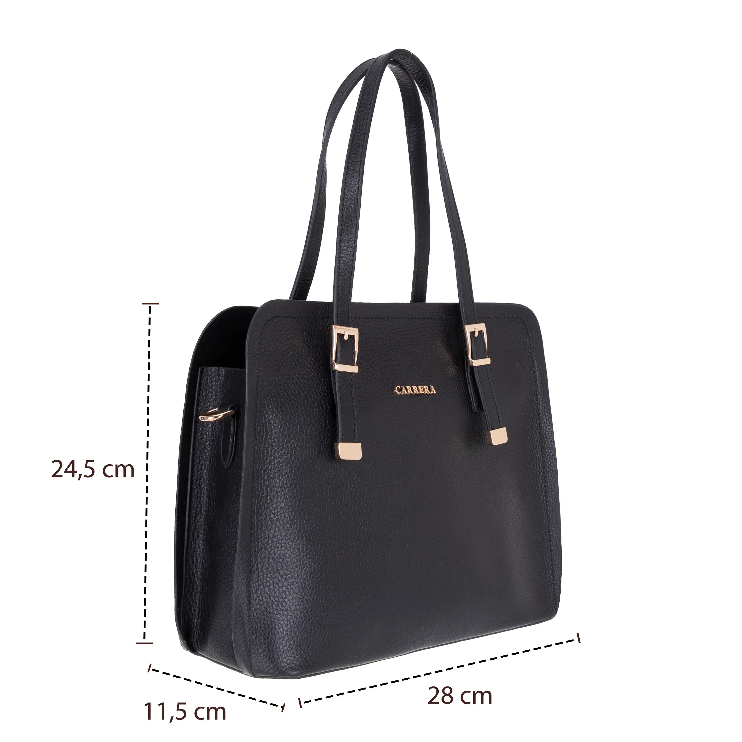Carrera Velmora Women’s Leather Bag – Full-Grain Floater Leather Handbag for Everyday Elegance | Minimal & Handcrafted