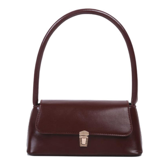 PU Leather Underarm Handbag