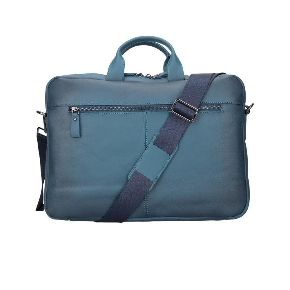 Apollo Leather Business Briefcase / Laptop Case 14"