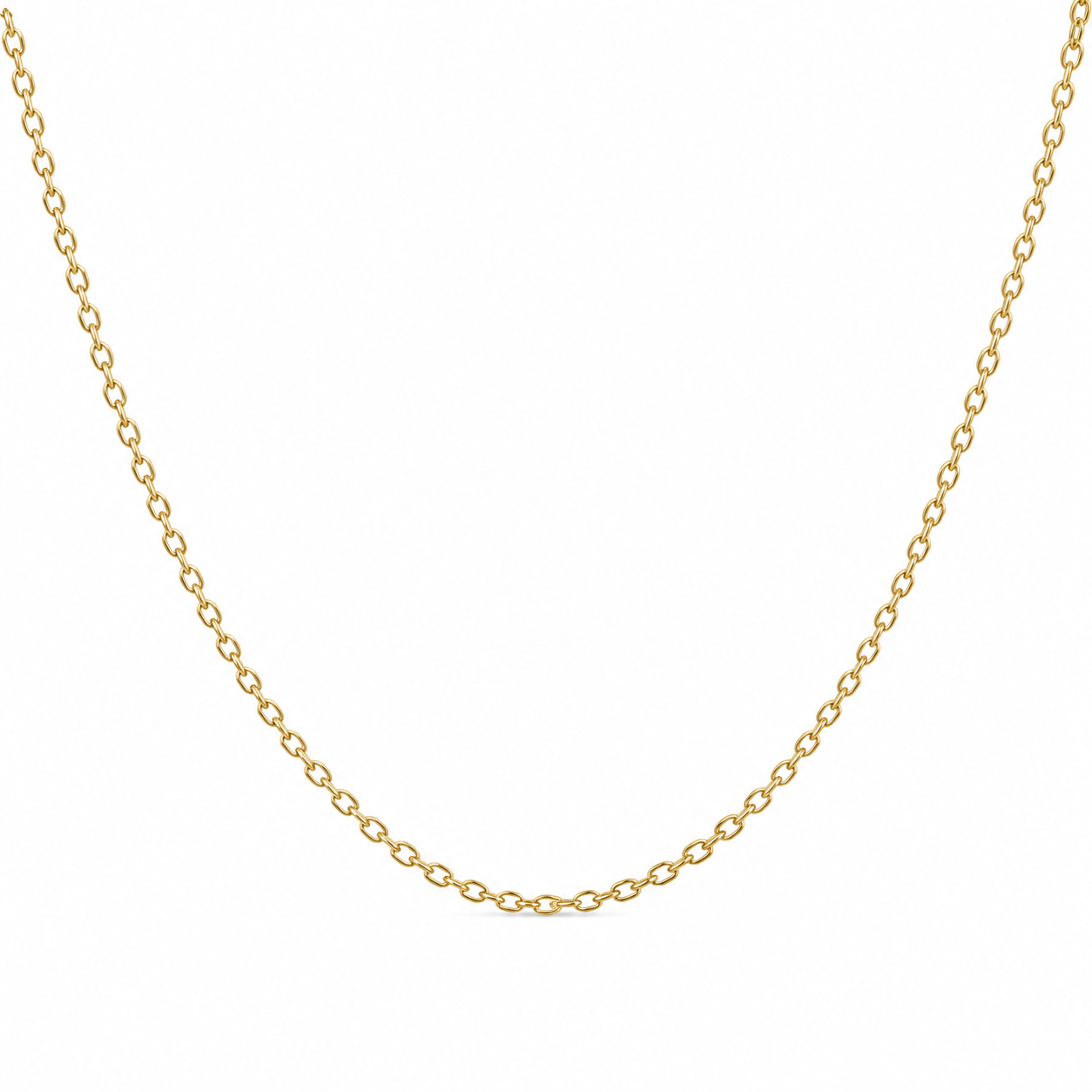 14k Gold Filled Cable Chain Necklace 2.3mm