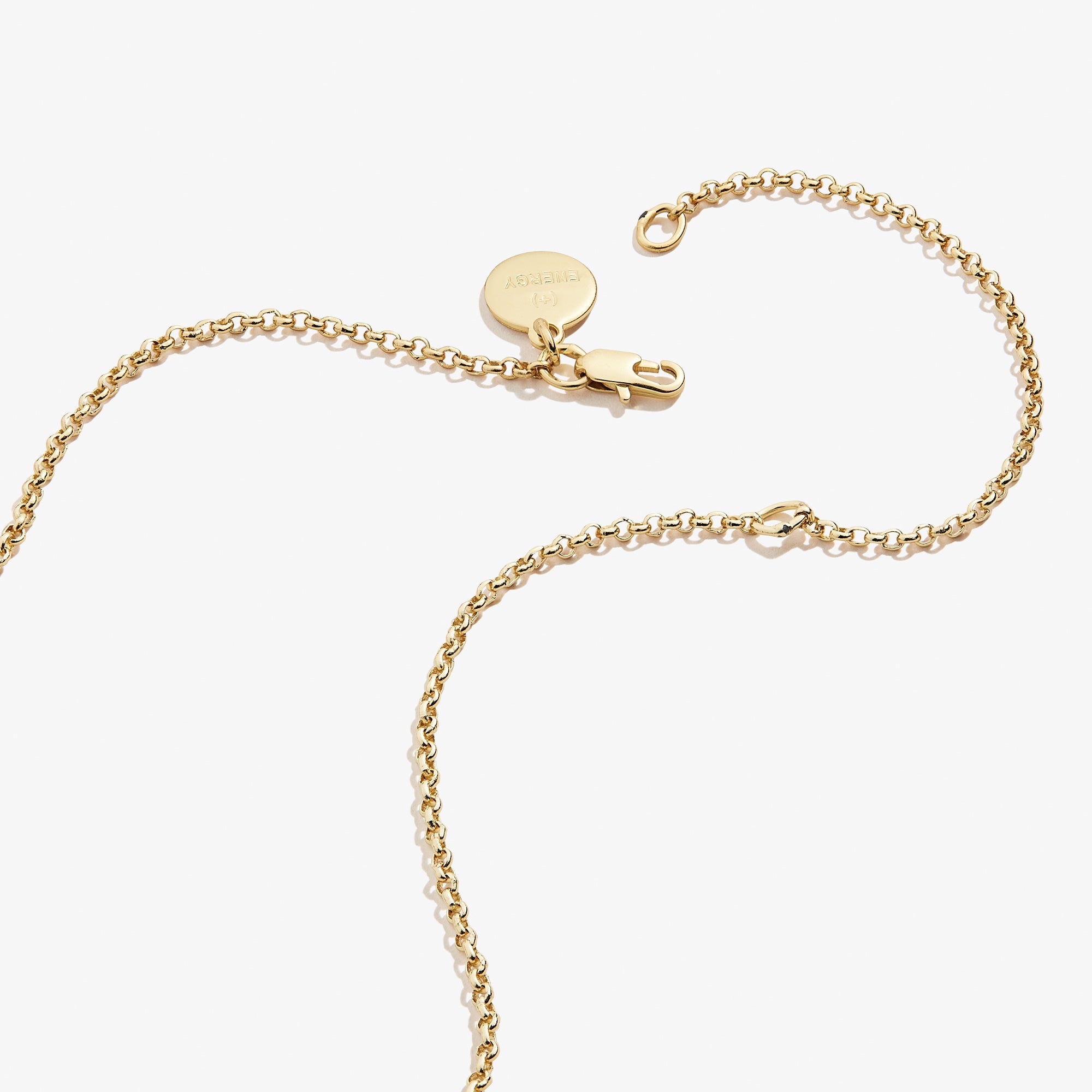 Small Circle Charm Necklace, 19&