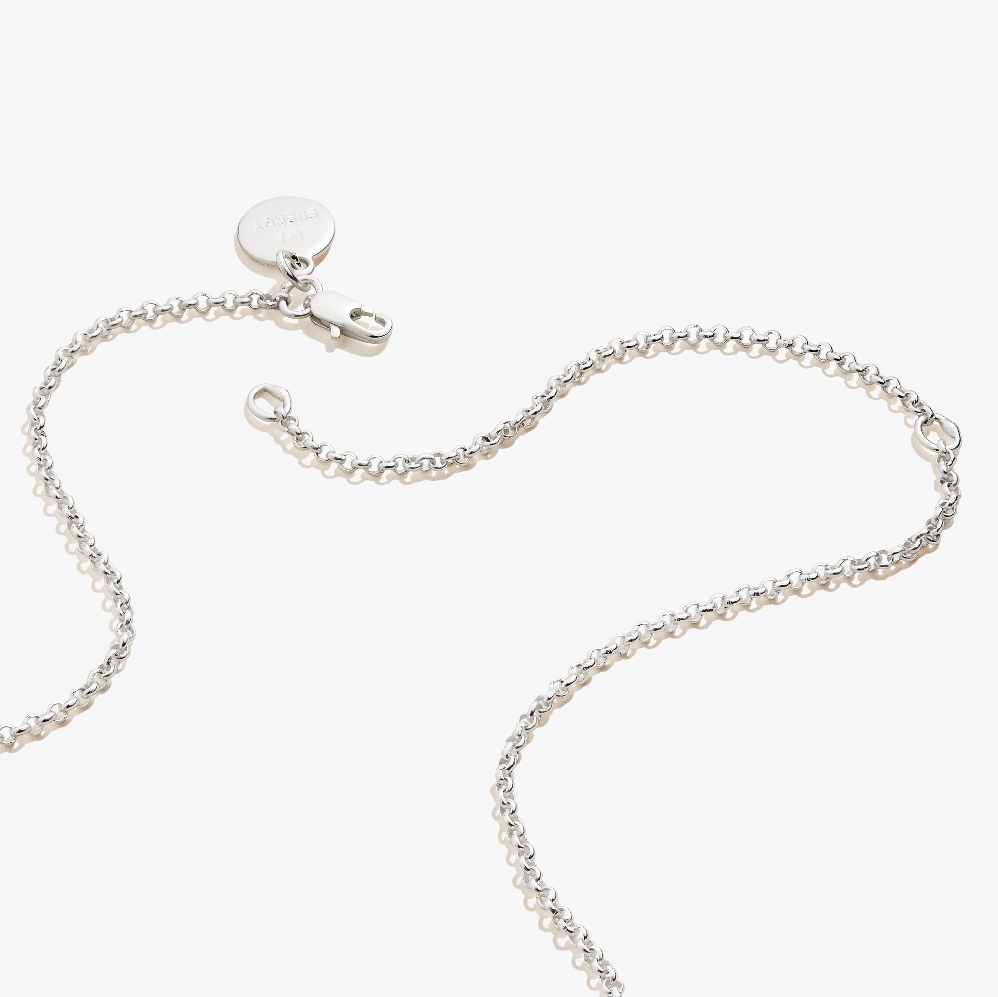 Small Circle Charm Necklace, 19&