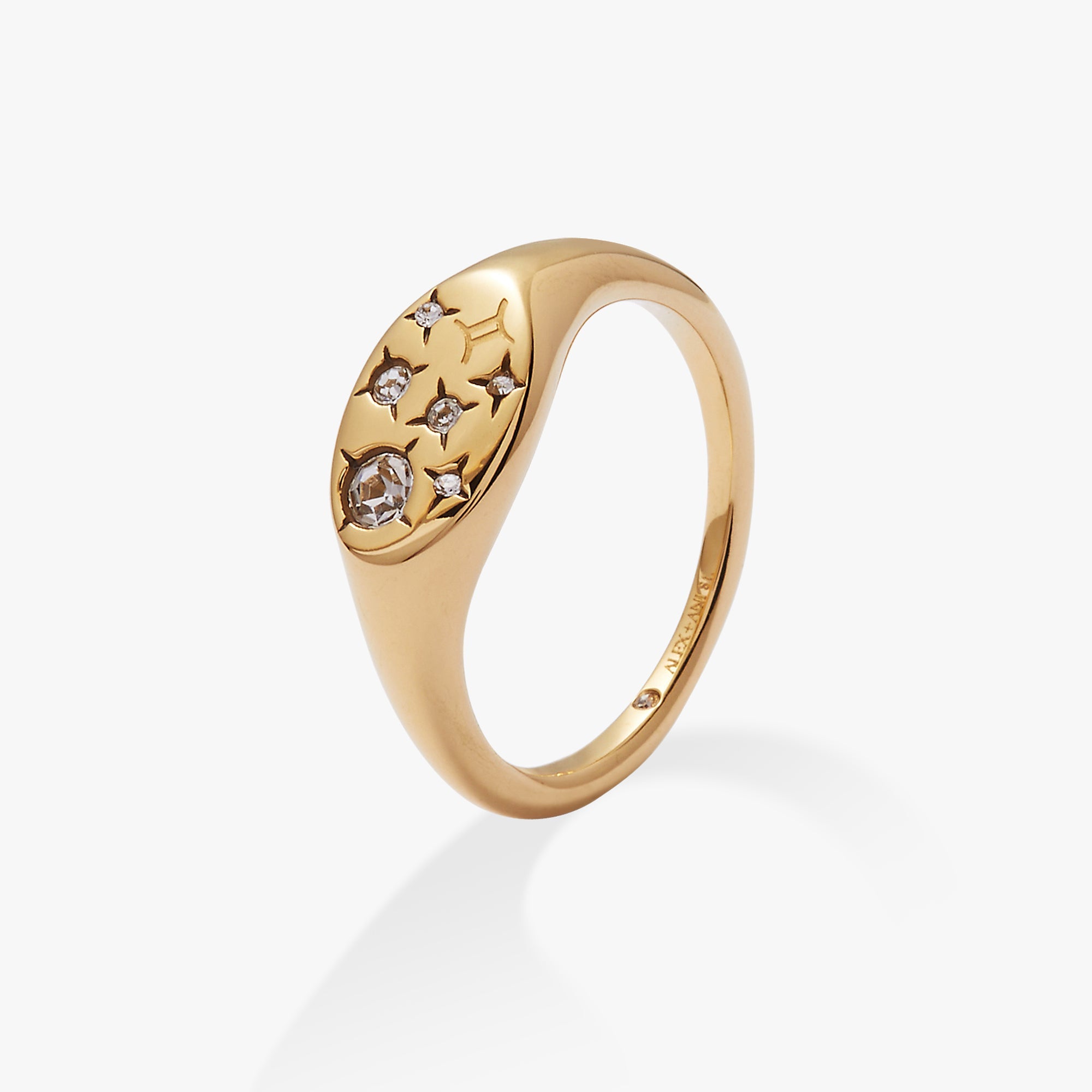 Gemini Zodiac Ring