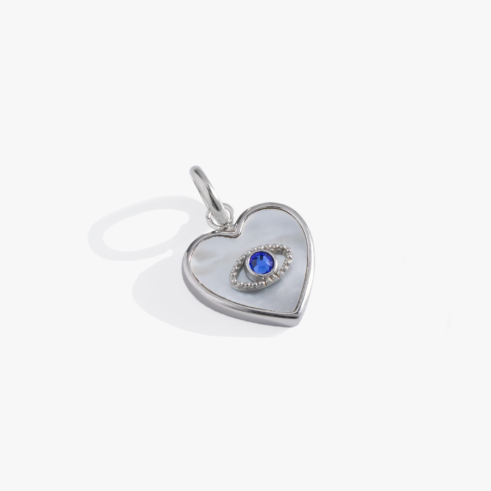 Evil Eye Heart Interchangeable Charm