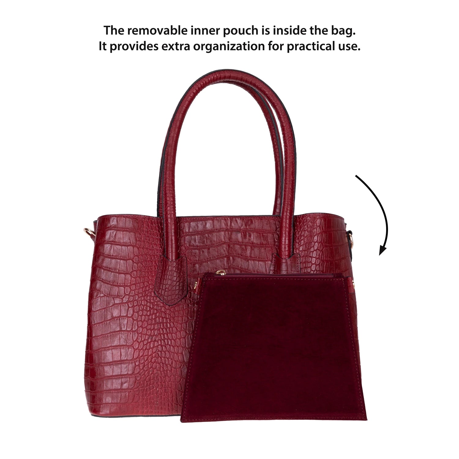 Carrera Novelya Women’s Leather Bag – Full-Grain Calf Leather Top Handle Bag for Elevated Everyday Carry | Minimal &amp; Handcrafted