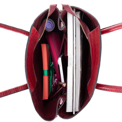 Carrera Novelya Women’s Leather Bag – Full-Grain Calf Leather Top Handle Bag for Elevated Everyday Carry | Minimal &amp; Handcrafted