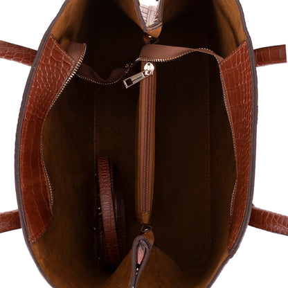 Carrera Novelya Women’s Leather Bag – Full-Grain Calf Leather Top Handle Bag for Elevated Everyday Carry | Minimal &amp; Handcrafted