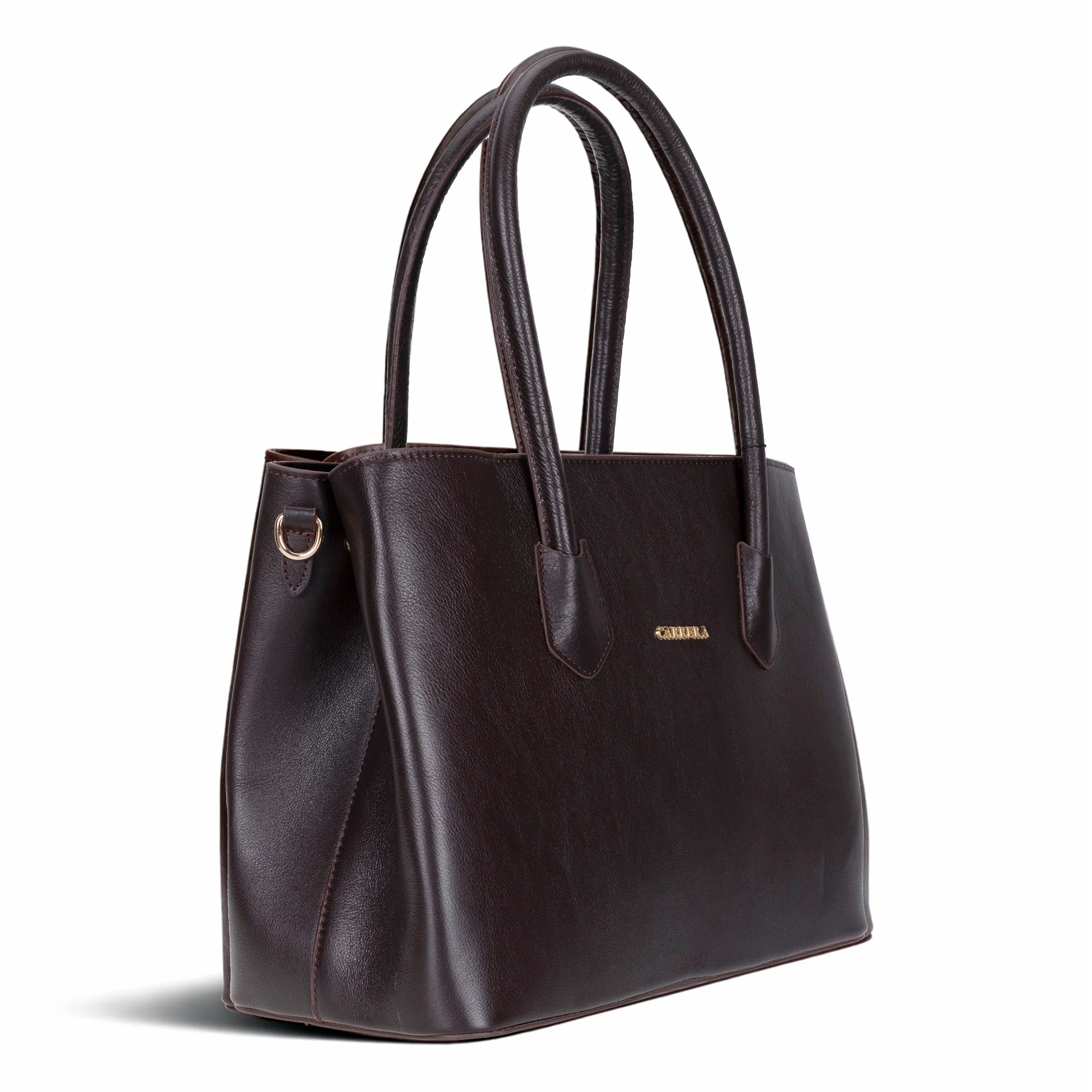 Carrera Novelya Women’s Leather Bag – Full-Grain Calf Leather Top Handle Bag for Elevated Everyday Carry | Minimal &amp; Handcrafted