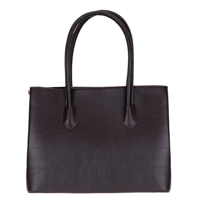 Carrera Novelya Women’s Leather Bag – Full-Grain Calf Leather Top Handle Bag for Elevated Everyday Carry | Minimal &amp; Handcrafted