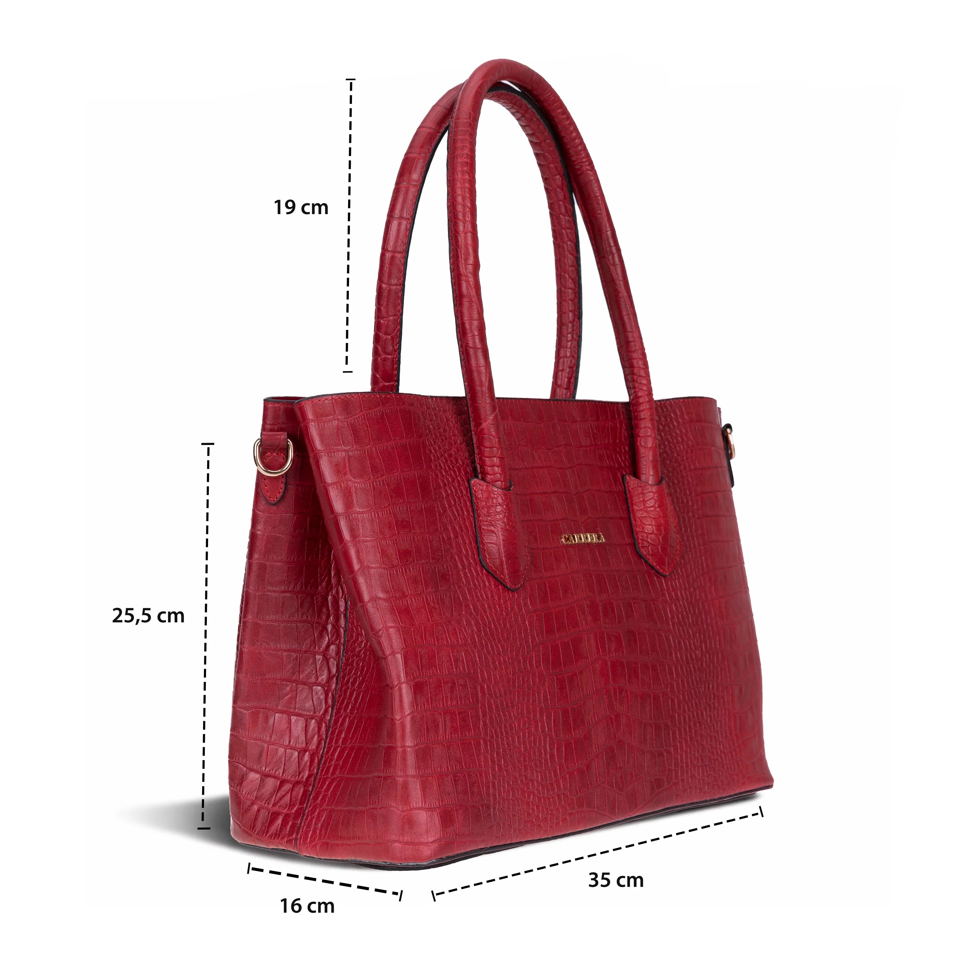 Carrera Novelya Women’s Leather Bag – Full-Grain Calf Leather Top Handle Bag for Elevated Everyday Carry | Minimal &amp; Handcrafted