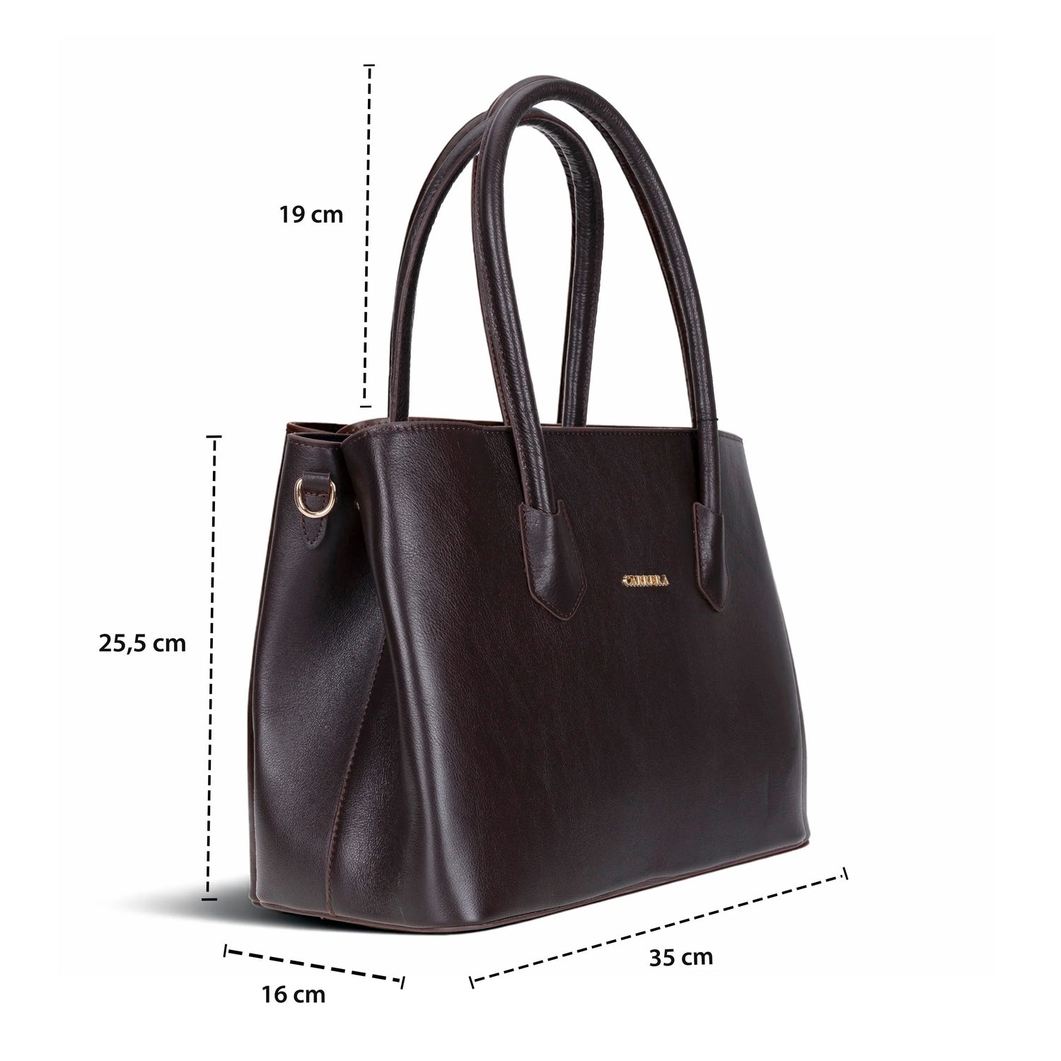 Carrera Novelya Women’s Leather Bag – Full-Grain Calf Leather Top Handle Bag for Elevated Everyday Carry | Minimal &amp; Handcrafted