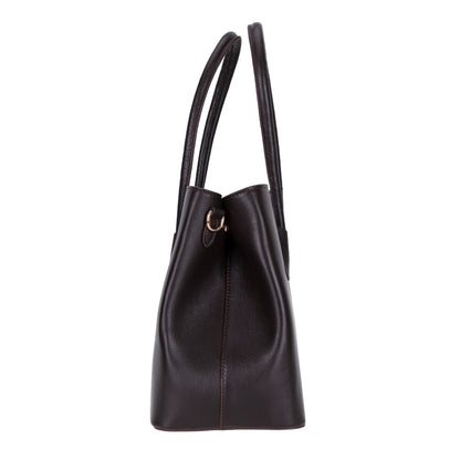 Carrera Novelya Women’s Leather Bag – Full-Grain Calf Leather Top Handle Bag for Elevated Everyday Carry | Minimal &amp; Handcrafted