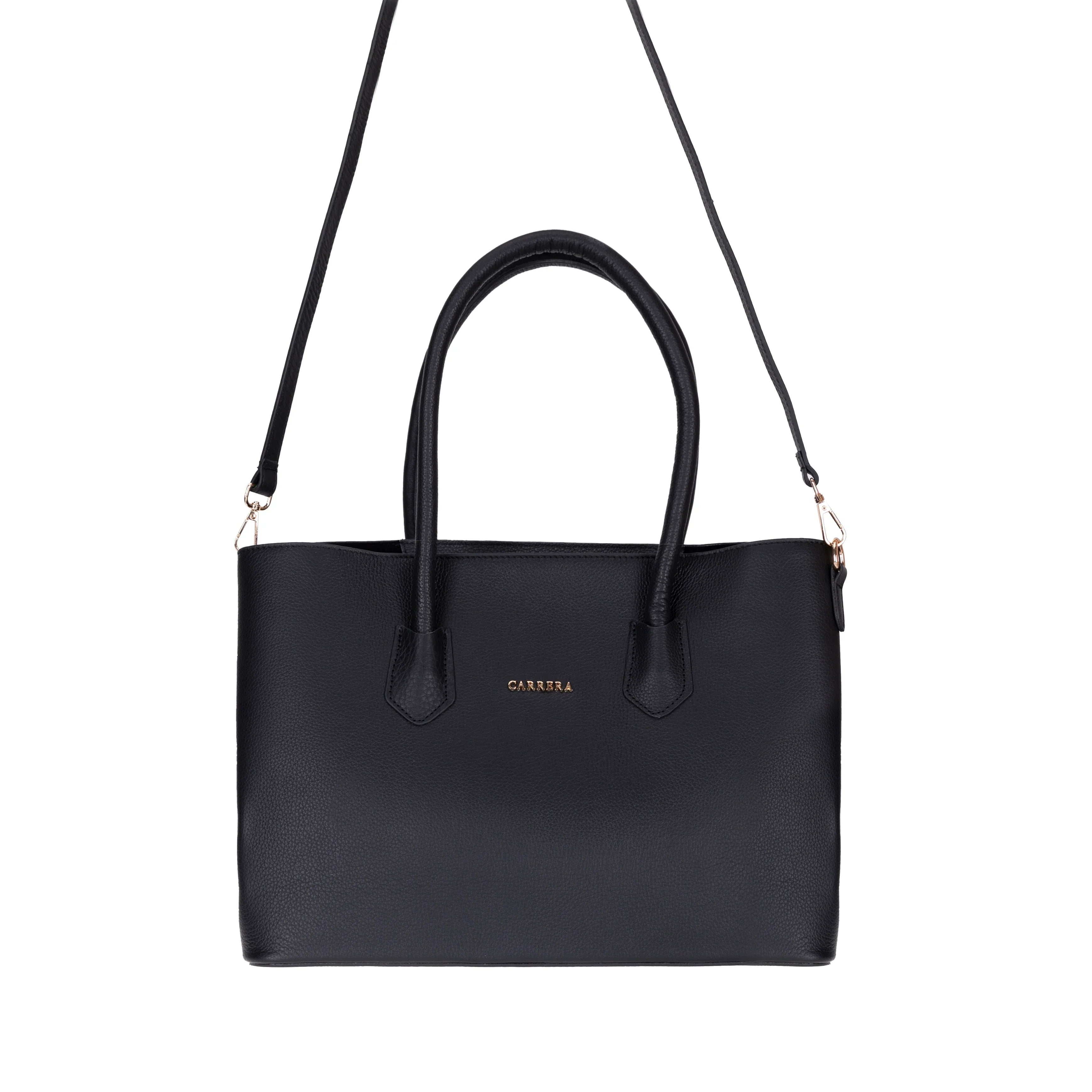 Carrera Novelya Women’s Leather Bag – Full-Grain Calf Leather Top Handle Bag for Elevated Everyday Carry | Minimal &amp; Handcrafted