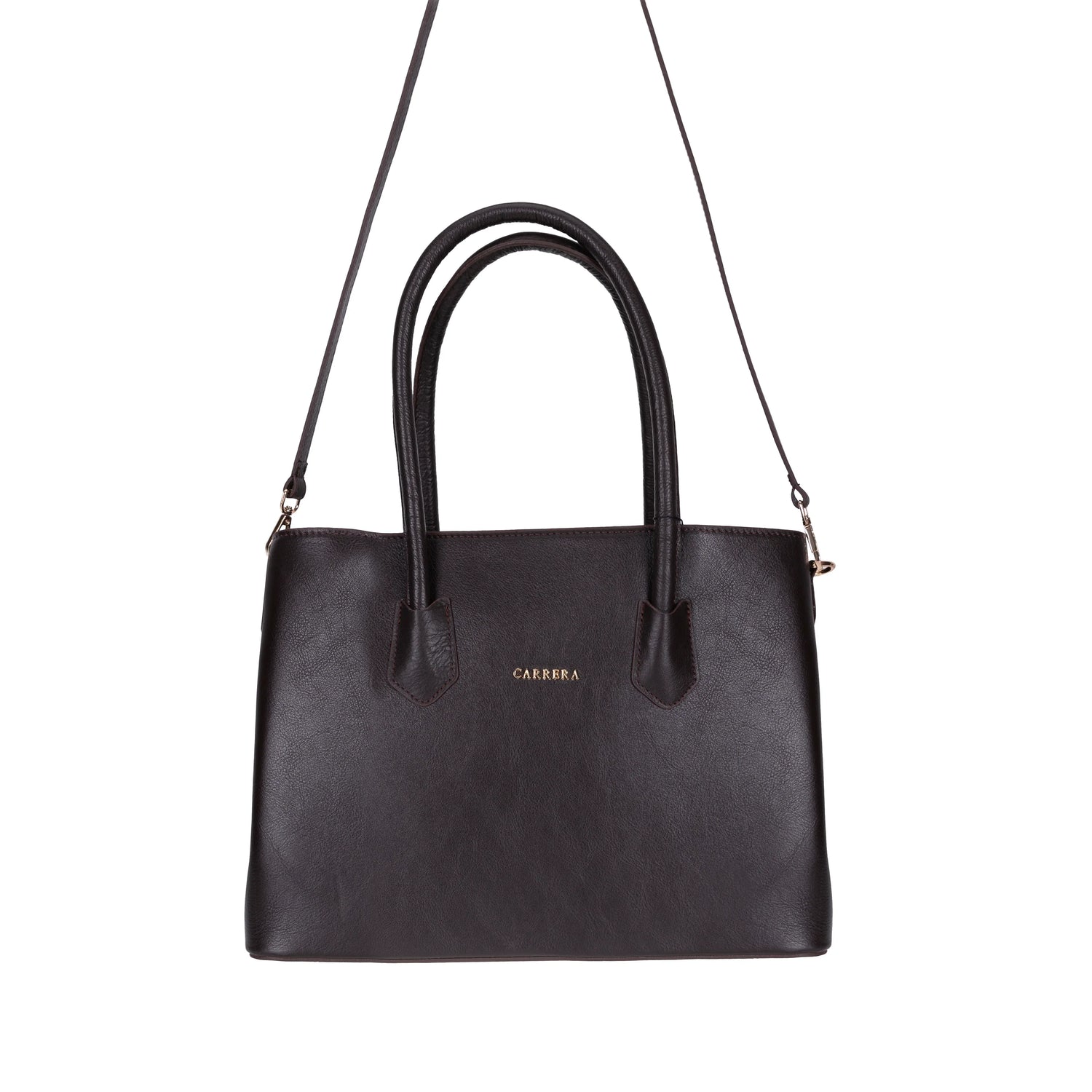 Carrera Novelya Women’s Leather Bag – Full-Grain Calf Leather Top Handle Bag for Elevated Everyday Carry | Minimal &amp; Handcrafted