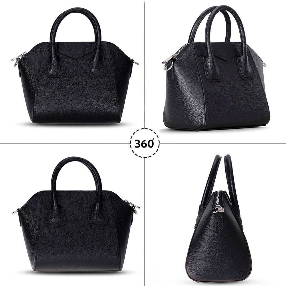 Lorenza Medium Women’s Leather Bag – Genuine Leather Handbag for Everyday Elegance | Minimal &amp; Handcrafted