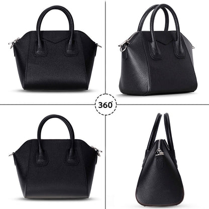 Lorenza Medium Women’s Leather Bag – Genuine Leather Handbag for Everyday Elegance | Minimal &amp; Handcrafted