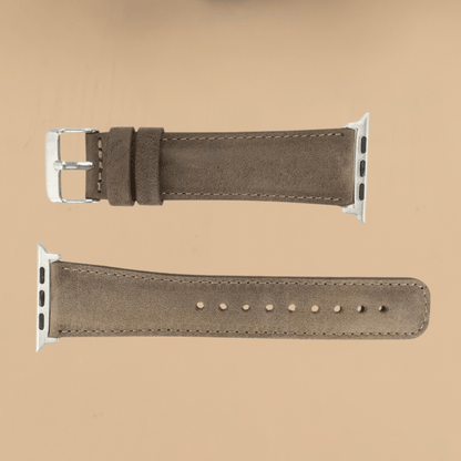 Apple Watch Brown Leather Strap - Boston