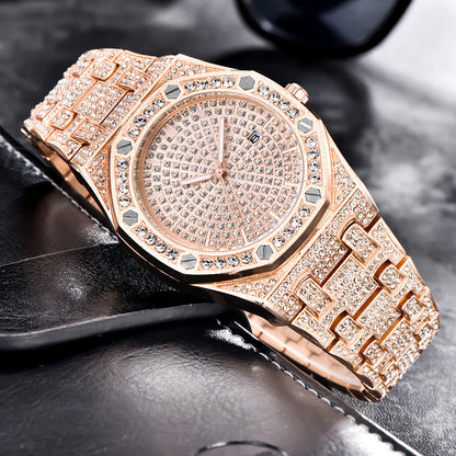 Various colors pave crystal woman’s watch