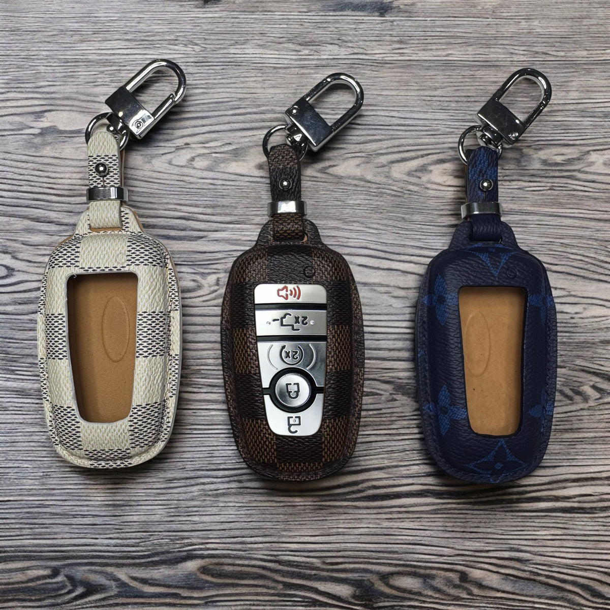 Upcycled LV Key Fob Case for Ford – Handmade &amp; One of a Kind