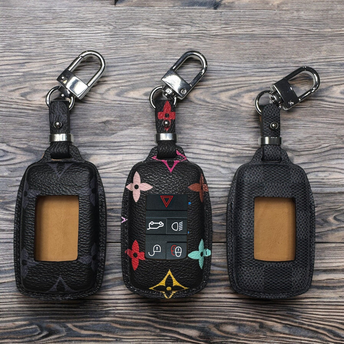 Upcycled LV Key Fob Case for Land Rover – Handmade &amp; Unique