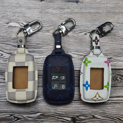 Upcycled LV Key Fob Case for Land Rover – Handmade &amp; Unique