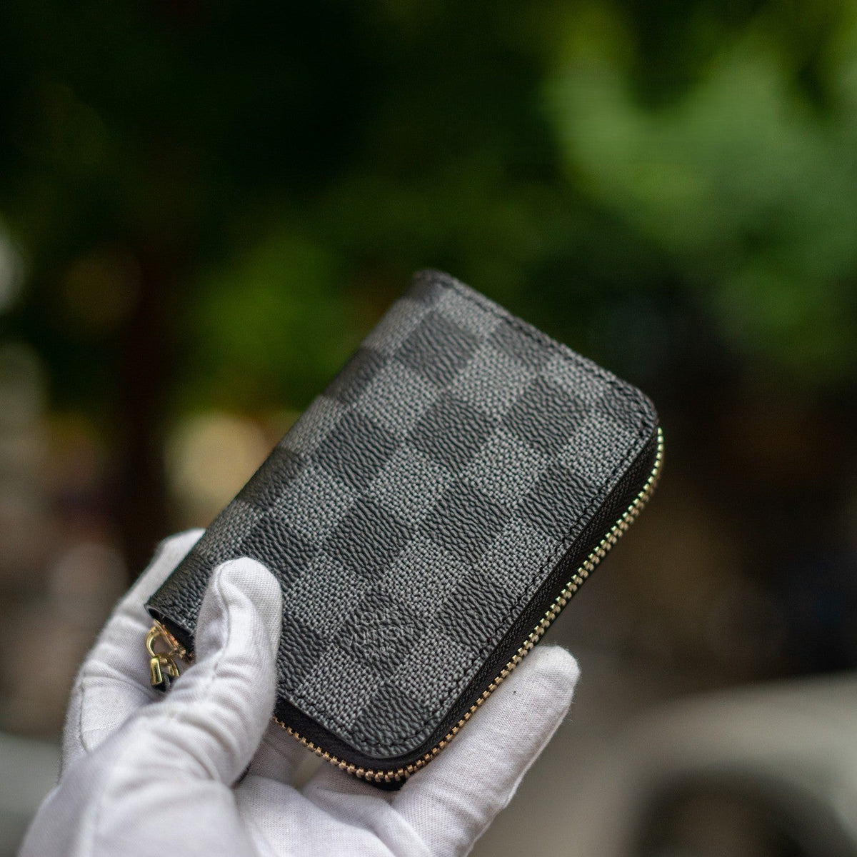 Recycled Louis Vuitton Wallet – Upcycled Luxury Card Holder 2