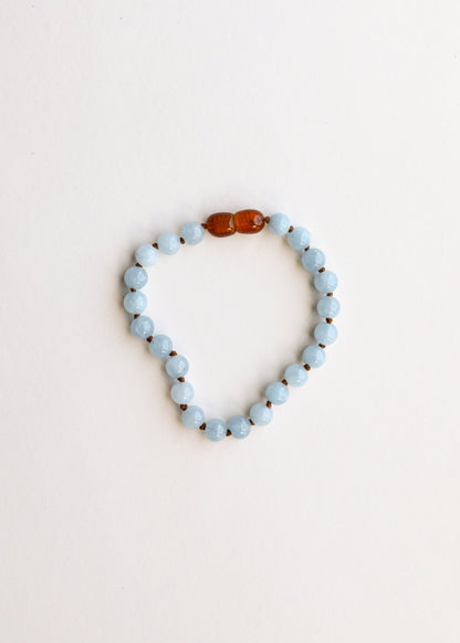 Pure Gemstone + Aquamarine || Necklace