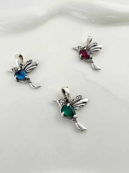 Silver 925 hummingbird pendant | Silver pendants |