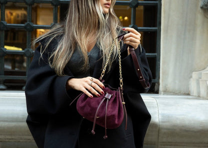 Valentina Women’s Suede Leather Bag – Suede Leather Women’s Tote &amp; Shoulder Bag for Everyday Elegance | Minimal &amp; Handcrafted