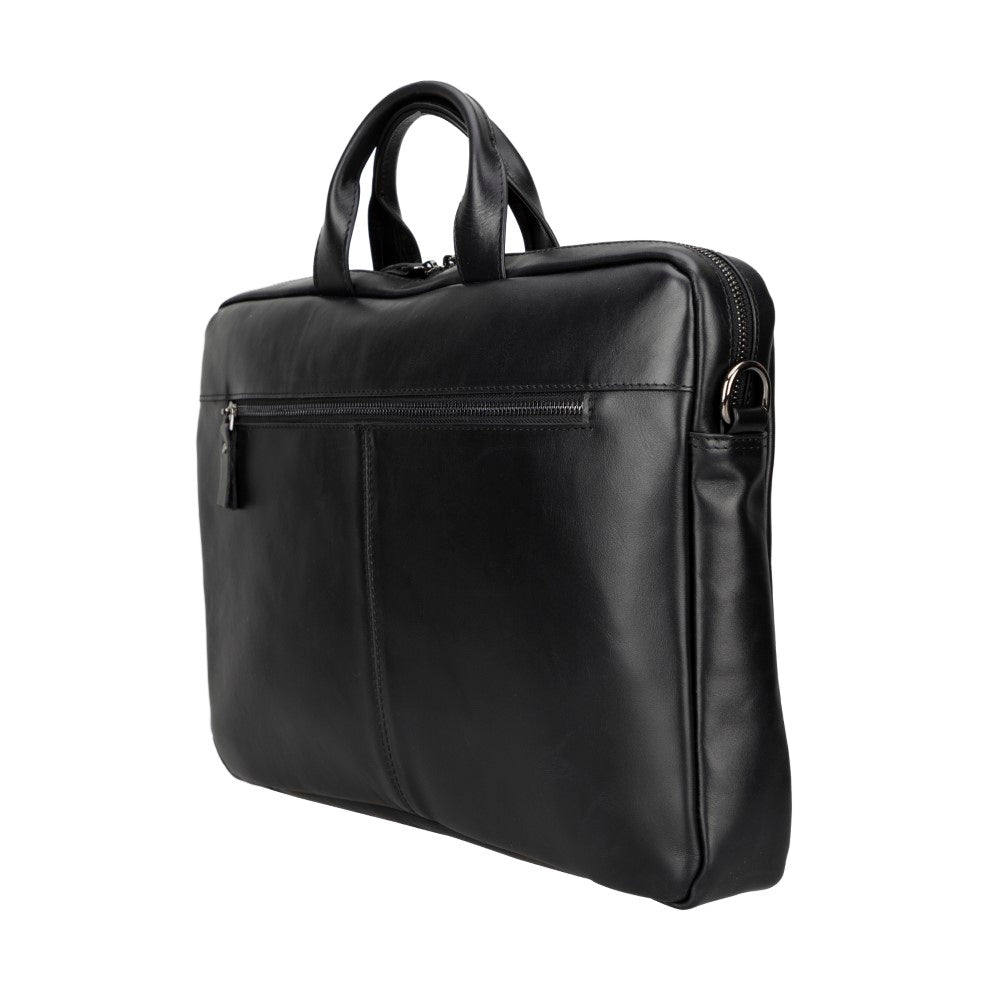 Apollo Leather Business Briefcase / Laptop Case 16"