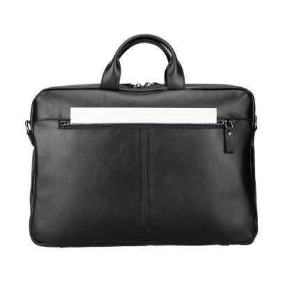 Apollo Leather Business Briefcase / Laptop Case 16"