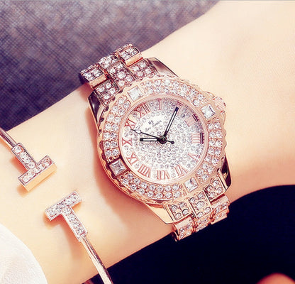 Full crystal ladies quartz watch