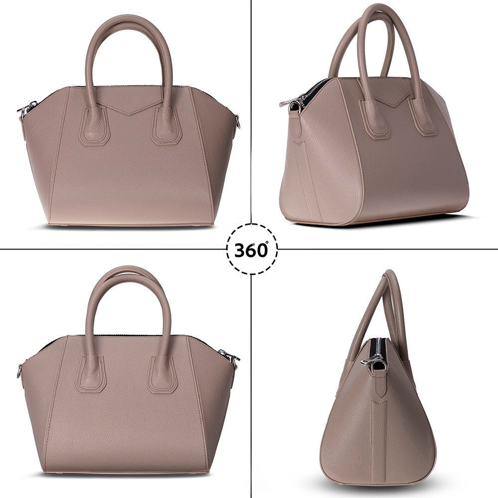 Lorenza Medium Women’s Leather Bag – Genuine Leather Handbag for Everyday Elegance | Minimal &amp; Handcrafted