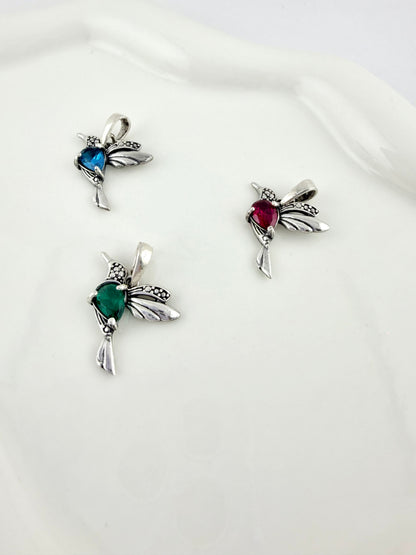 Silver 925 hummingbird pendant | Silver pendants |
