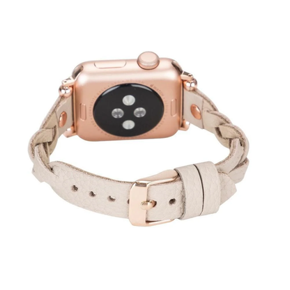Apple Watch Braided Band - light beige - Chico