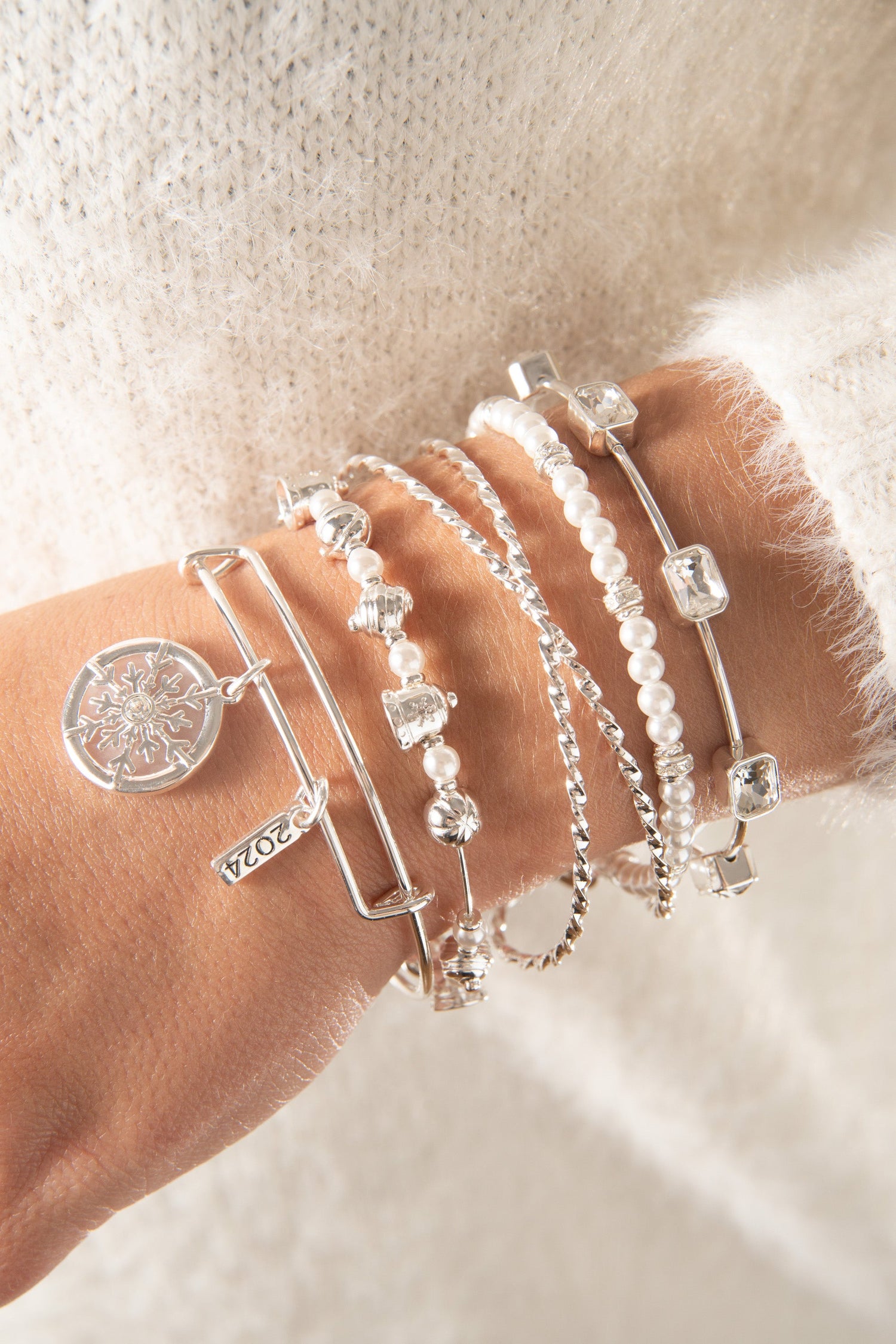 Bells Beaded Bangle