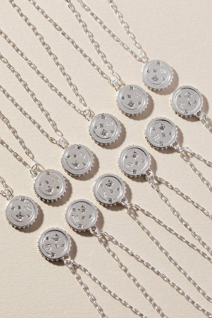 Cancer Zodiac Precious Necklace