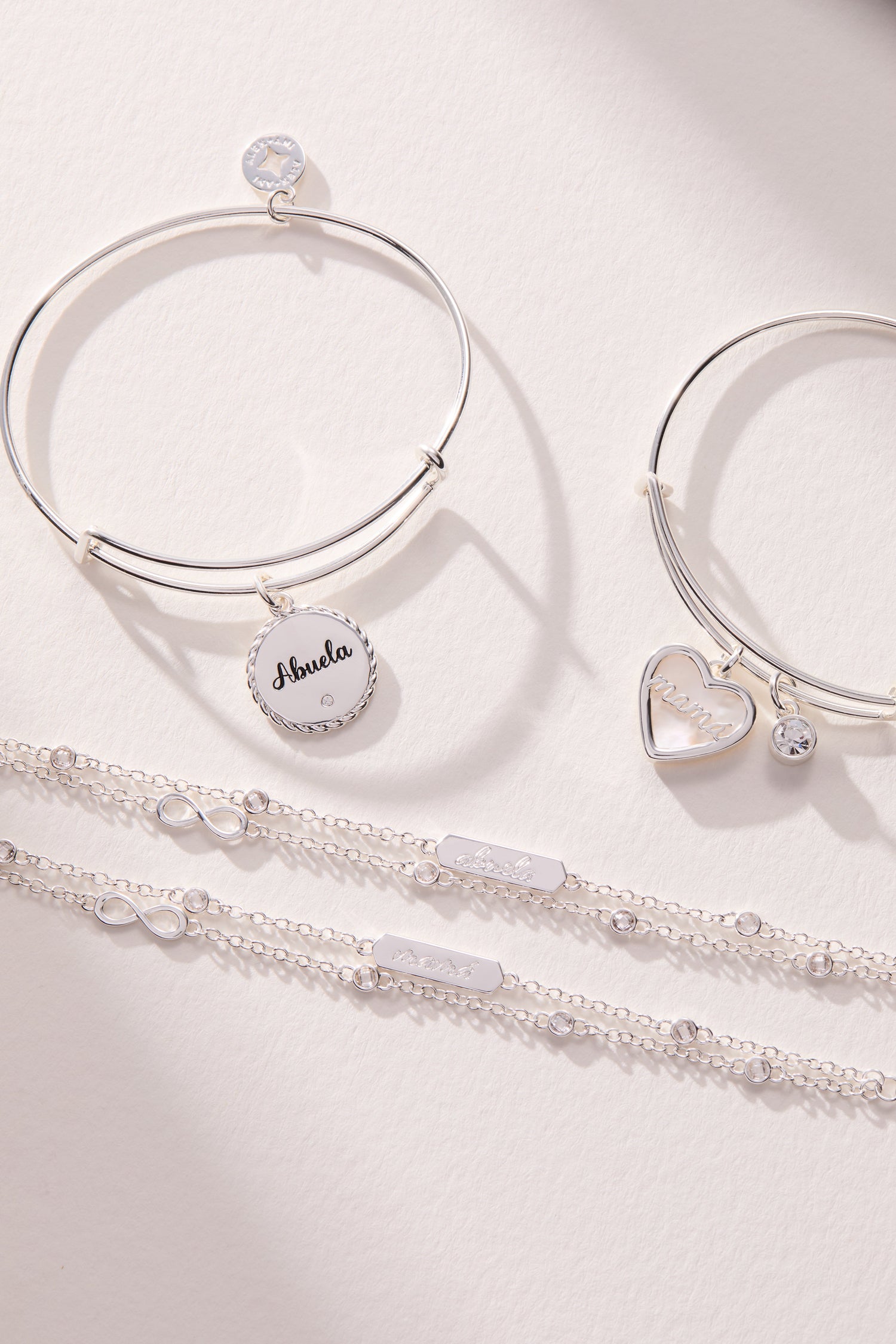 Abuela Infinity Chain Double Strand Bracelet
