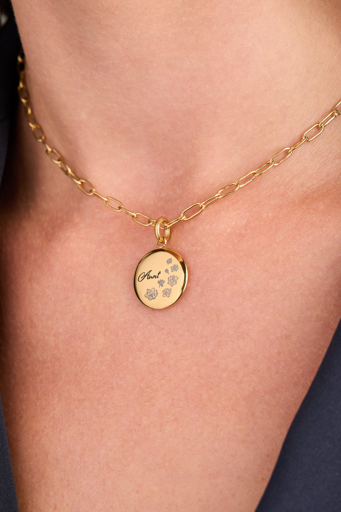 Paperclip Charm &amp; Layering Necklace