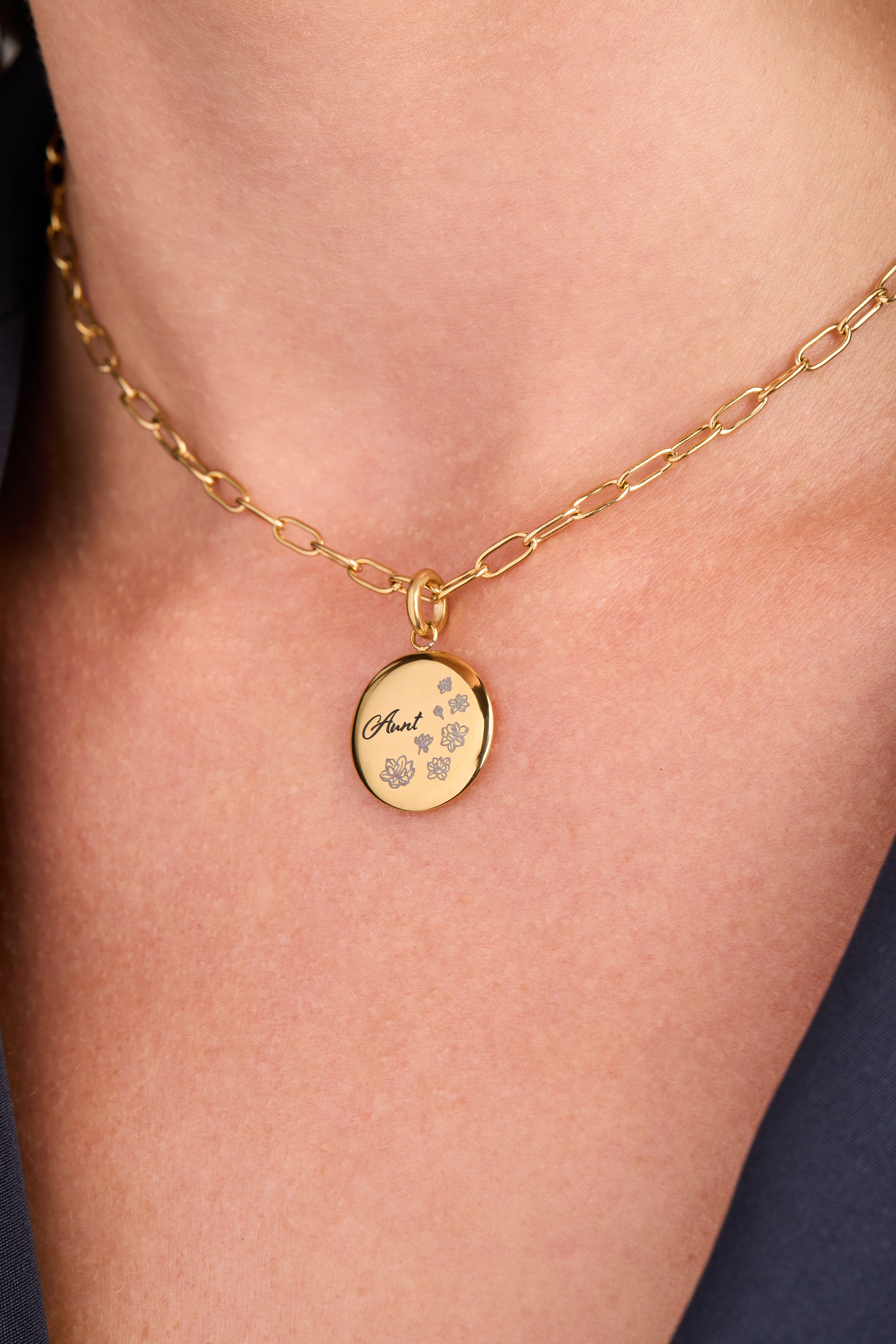 Paperclip Charm &amp; Layering Necklace