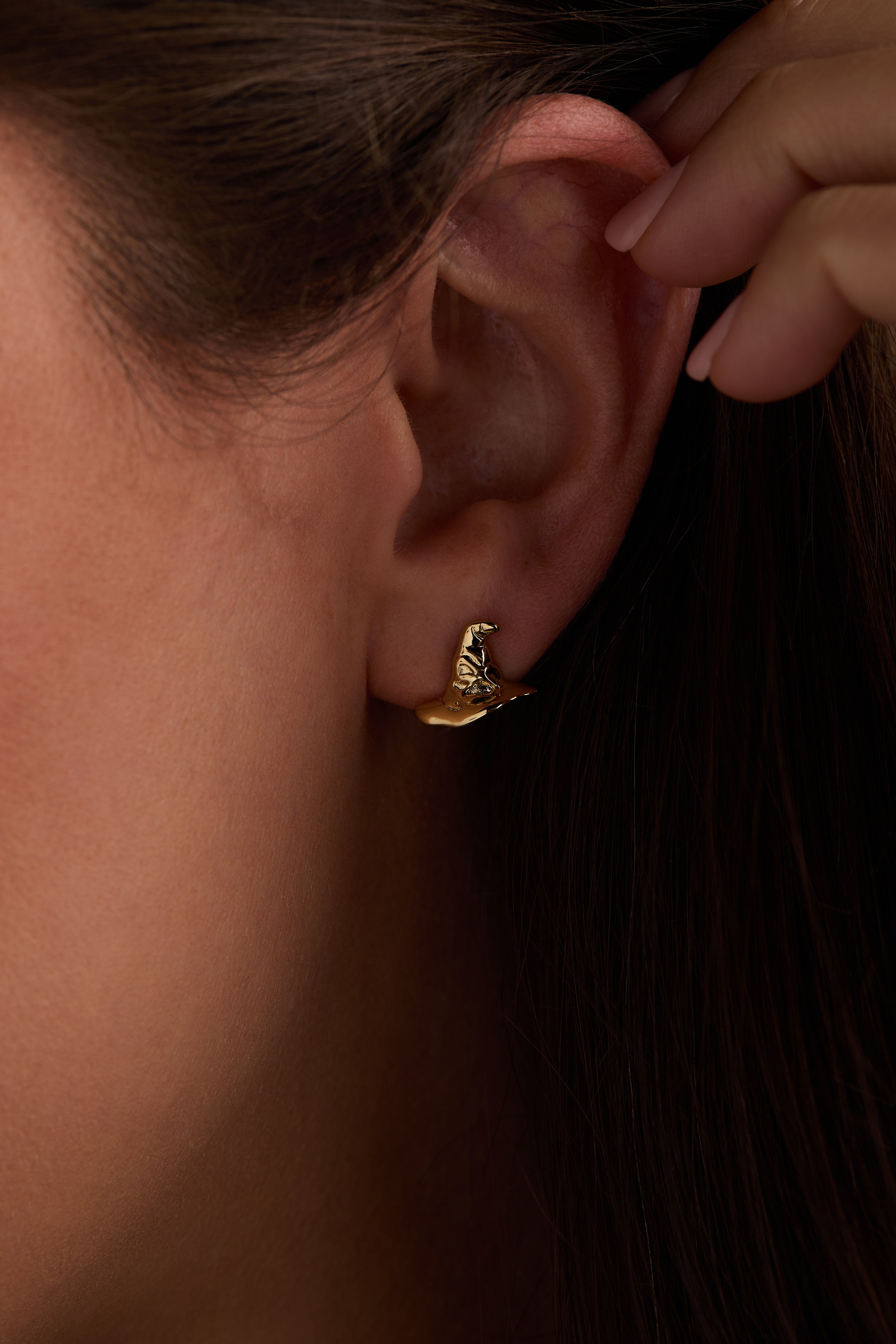 Harry Potter™ Hogwarts &amp; Sorting Hat Earring Set of 2